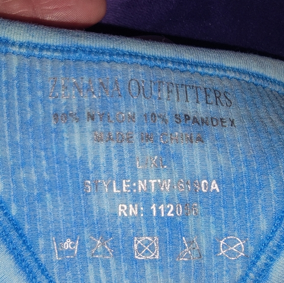 Zenana Ribbed Bra - Picture 3 of 3